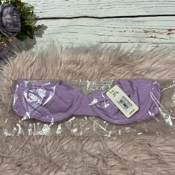 NWT Aerie Smoothez Mesh Full Coverage Lilac Flex Wire Bra - Picture 2 of 5